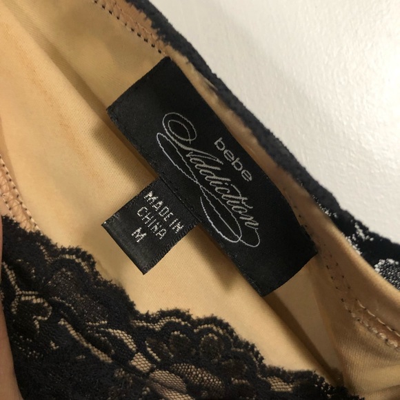 Bebe lace mini dress - Picture 2 of 4